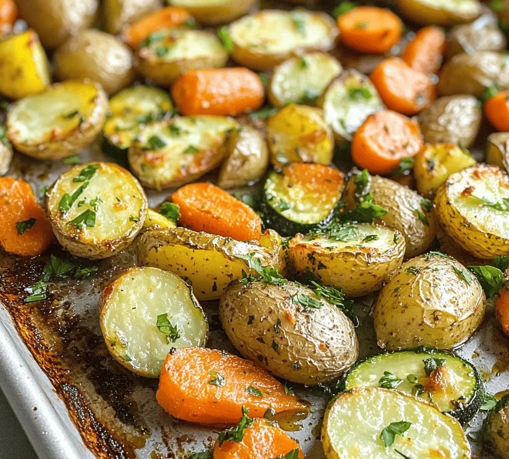 To master the art of Garlic Herb Roasted Potatoes, Carrots, and Zucchini, it’s essential to understand the ingredients that make this dish so special. Each component contributes unique flavors and health benefits, creating a harmonious blend that is both satisfying and nourishing.