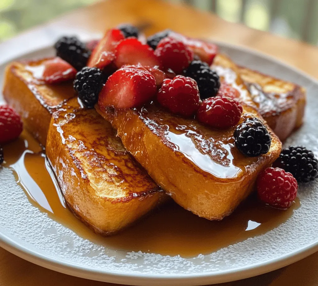 Breakfast is often heralded as the most important meal of the day, a chance to awaken the senses and set the tone for the hours that follow. Among the myriad of breakfast options, French toast stands out as a timeless classic. Its fluffy texture and sweet flavor make it a beloved dish for both children and adults alike. Today, we’re elevating this breakfast staple into something truly extraordinary with our Caramelized Delight French Toast.