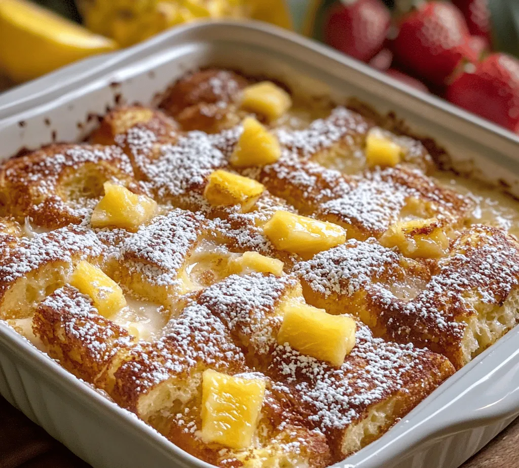 When it comes to breakfast and brunch, few dishes can rival the comforting allure of French toast. This classic morning staple has long been a favorite at family gatherings, special occasions, and casual Sunday brunches alike. However, today we're taking this beloved dish to a new level with a unique twist that will surely delight your taste buds: the Sweet Hawaiian Roll French Toast Bake.