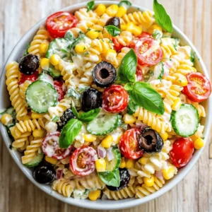 If you’re looking for a dish that embodies freshness, flavor, and versatility, look no further than the Creamy Pasta Paradise Salad. This delightful recipe is not just a meal; it’s an experience that brings together the best of pasta and vibrant vegetables, all enveloped in a luscious dressing. Perfect for potlucks, barbecues, or even a simple family dinner, this salad caters to diverse palates and occasions, making it a staple in meal planning.
