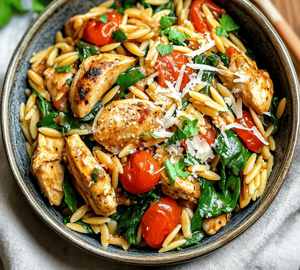 Are you on the lookout for a delicious and nutritious meal that can be prepared in no time? Look no further than our High Protein Chicken Orzo recipe! This dish is not only packed with flavor but also serves as a wholesome option that is perfect for lunch or dinner. Whether you're a busy professional, a student, or a parent juggling multiple responsibilities, this recipe offers a quick and healthy solution that satisfies hunger without compromising on taste.