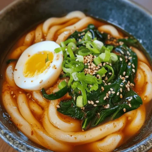 In today’s fast-paced world, finding the time to prepare a delicious meal can often seem like a daunting task. The hustle and bustle of daily life can leave you feeling overwhelmed, especially when it comes to cooking. However, with the right ingredients and a little creativity, you can whip up something extraordinary in just minutes. Enter Noodle Delight: 10-Minute Chili Oil Udon Noodles. This recipe combines the delightful chewiness of fresh udon noodles with the bold flavors of homemade or store-bought chili oil, creating a dish that is not only quick to prepare but also bursting with flavor. Join us as we explore this simple yet satisfying recipe that is perfect for busy weeknights, lunch breaks, or a midnight snack.