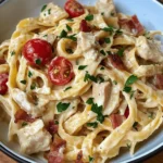 Creamy Chicken Bacon Ranch Pasta is a dish that has garnered a loyal following among comfort food enthusiasts. With its rich blend of creamy sauce, savory chicken, and crispy bacon, it’s a meal that satisfies both hunger and the soul. As the world continues to embrace the concept of comfort food, this dish stands out as a perfect example of how simple ingredients can come together to create something hearty and delightful.