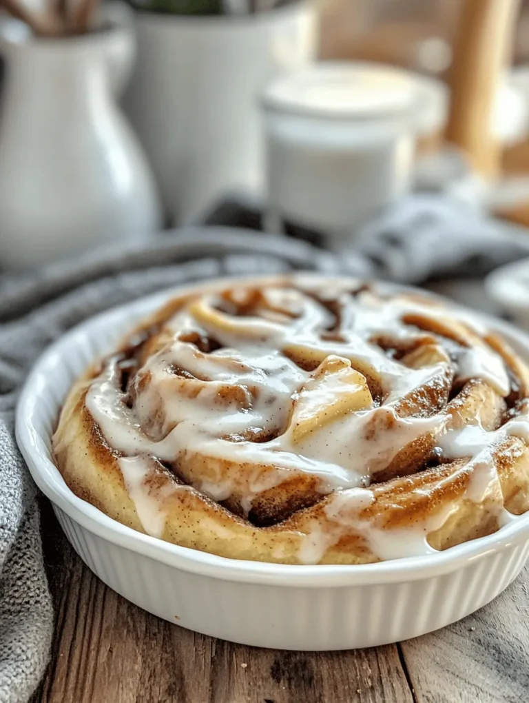 There's something undeniably comforting about the scent of fresh-baked goods wafting through your home, especially when those goods take the form of warm, gooey apple cinnamon rolls. This delightful treat combines the sweetness of apples with the warm spices of cinnamon, all enveloped in a soft dough and topped with luscious cream cheese frosting. Whether you’re looking to impress guests or simply indulge in a cozy weekend morning, these apple cinnamon rolls are sure to bring joy and satisfaction.