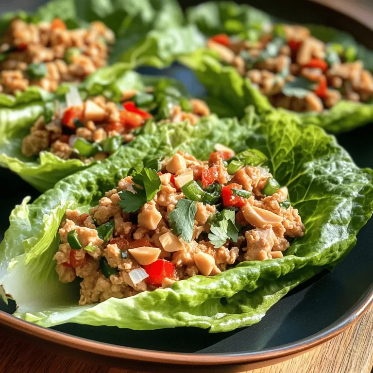 Before diving into the preparation steps, let’s explore the core components of Thai Chicken Lettuce Wraps. Understanding these ingredients will not only enhance your cooking experience but also allow you to appreciate the depth of flavors that Thai cuisine has to offer.