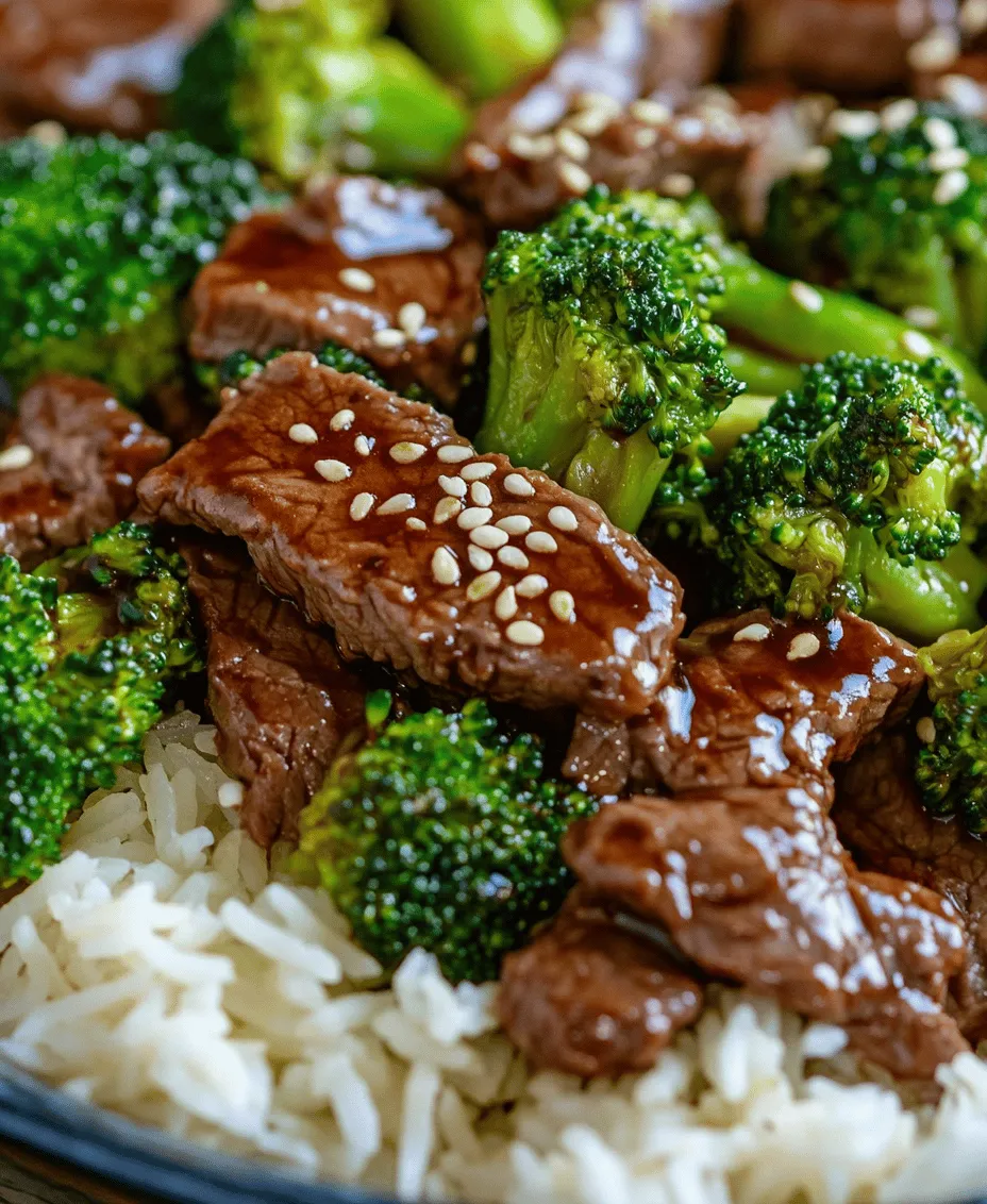Stir-frying is an art form that emphasizes speed, freshness, and flavor. One of the primary appeals of dishes like Beef and Broccoli is their ability to be prepared in a matter of minutes, making them ideal for busy weeknight dinners. With just a few simple ingredients and a hot wok, you can create a meal that bursts with color and taste. The bright green of the broccoli contrasts beautifully with the rich, marinated beef, making it as visually appealing as it is delicious.