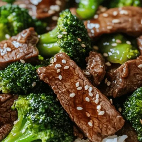 Stir-frying is an art form that emphasizes speed, freshness, and flavor. One of the primary appeals of dishes like Beef and Broccoli is their ability to be prepared in a matter of minutes, making them ideal for busy weeknight dinners. With just a few simple ingredients and a hot wok, you can create a meal that bursts with color and taste. The bright green of the broccoli contrasts beautifully with the rich, marinated beef, making it as visually appealing as it is delicious.