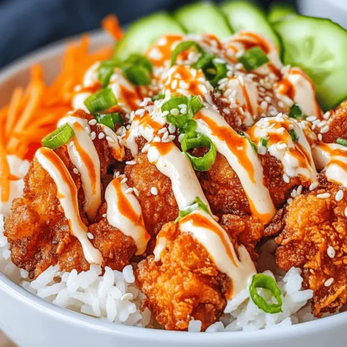 If you’re looking for a dish that tantalizes the taste buds while also being nutritious and easy to prepare, look no further than the Bang Bang Chicken Bowl. This culinary delight has surged in popularity, particularly amongst health-conscious food lovers and busy individuals seeking quick yet satisfying meals. The Bang Bang Chicken Bowl combines succulent chicken, crispy vegetables, and aromatic flavors, all brought together in one cohesive dish. Whether you’re a seasoned chef or a kitchen novice, this recipe is designed to be approachable and rewarding.