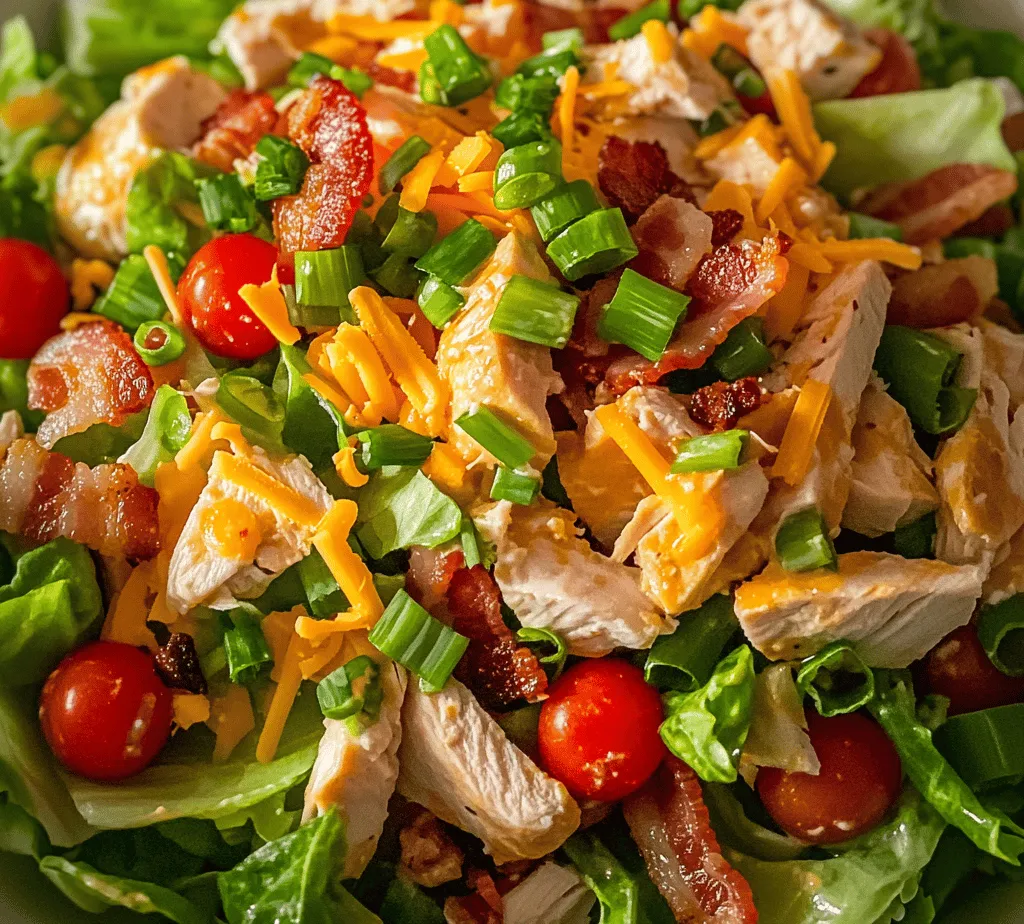 The Savory BLT Chicken Salad is a delightful culinary creation that brilliantly marries the traditional flavors of a BLT sandwich with the wholesome goodness of a chicken salad. This innovative dish not only pays homage to the classic bacon, lettuce, and tomato combination but also elevates it to a complete meal packed with robust flavors and nutritional benefits. As the trend toward fresh and healthy eating continues to rise, this salad offers a refreshing option that is both satisfying and versatile.