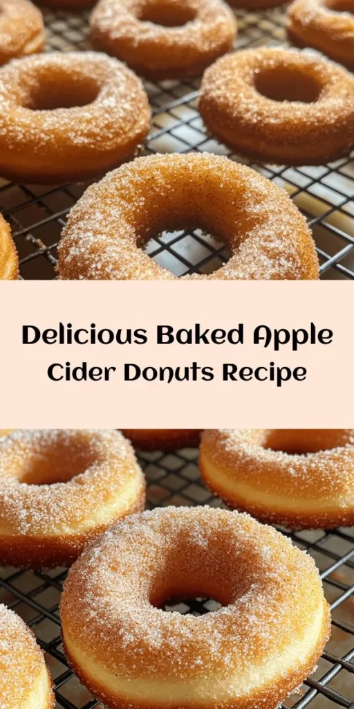 Get ready for the ultimate fall treat with these irresistible apple cider donuts! Made with rich, reduced apple cider, warm spices, and a delightful cinnamon-sugar coating, these baked goodies are easy to whip up in just 30 minutes. Perfect for breakfast, snacks, or dessert, they’re sure to become a seasonal favorite. Enjoy them warm or at room temperature, and share the joy with family and friends! Perfect for cozy gatherings! 🍏🍩